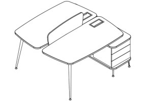 Plataforma_dupla_orgânica_02_lugares_LXF1414_Lexus_Form_Carvalho_Treviso_Gebb_Work