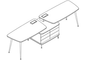 Plataforma_simples_orgânica_02_lugares_LXF2970_Lexus_Form_Gebb_Work